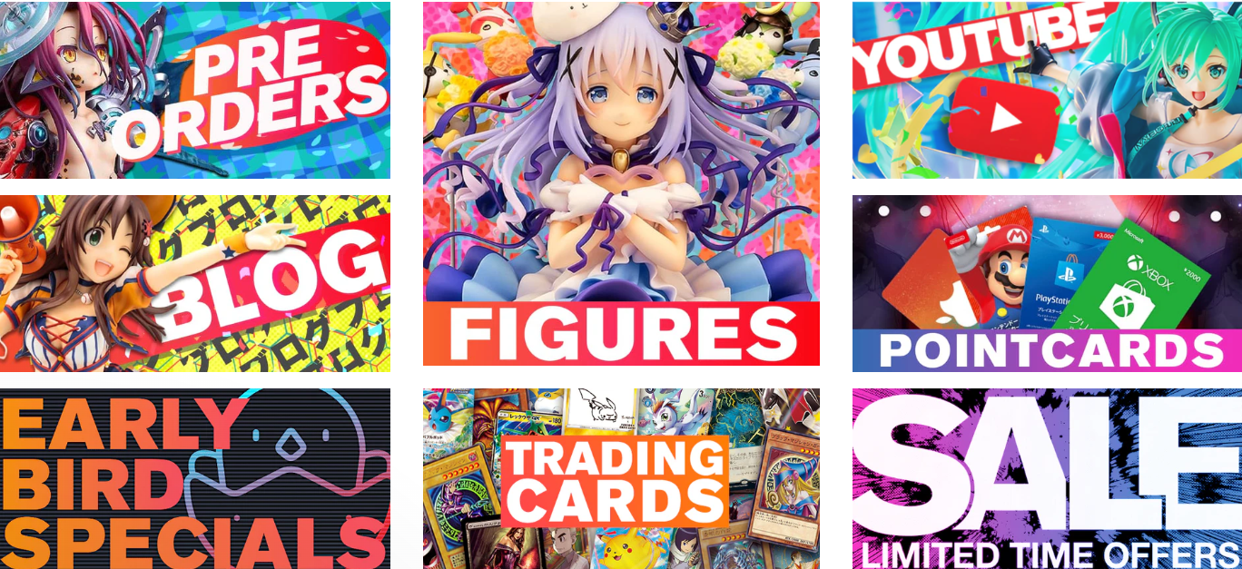 Authentic Anime Figures Delivered Worldwide